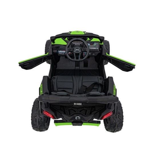 Vienvietis vaikiškas elektromobilis Can-Am Maverick ATV, 800w, 4x4, žalias