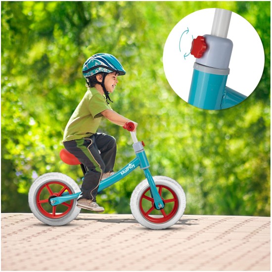 Balansinis dviratukas Malplay 12" Eva,  Red/Blue