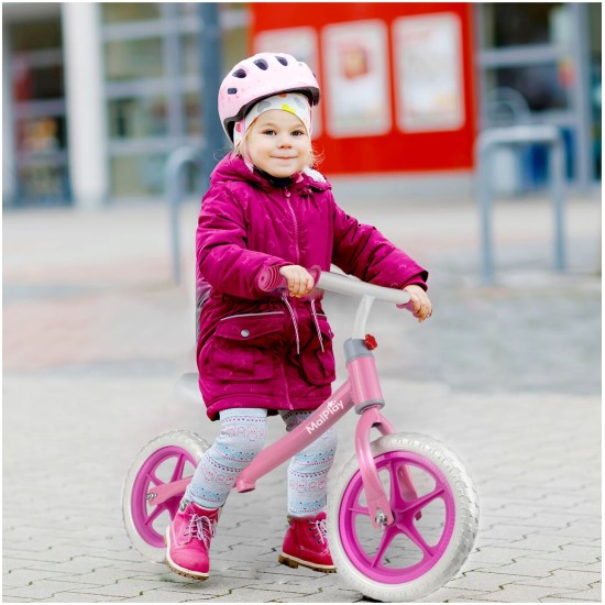 Balansinis dviratukas Malplay 12" Eva,  Pink