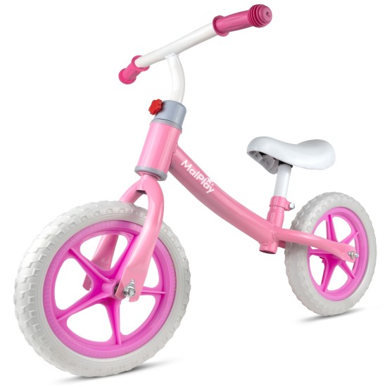 Balansinis dviratukas Malplay 12" Eva,  Pink