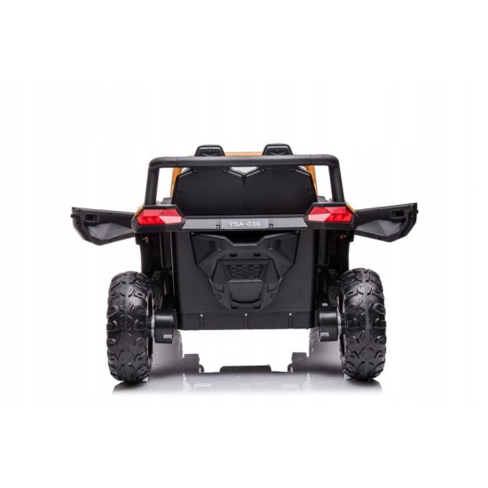Dvivietis elektromobilis UTV Buggy Racing 4x4, Žalias