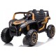 Dvivietis elektromobilis UTV Buggy Racing 4x4, Gold