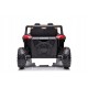 Dvivietis eektromobilis vaikams Buggy Atv Racing 4x200w 24v, raudonas