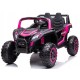 Dvivietis elektromobilis UTV Buggy Racing 4x4, Pink