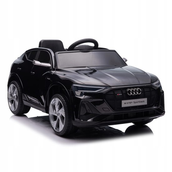 Elektromobilis vaikams Audi E- Tron QLS-6688, 4x4, juodas