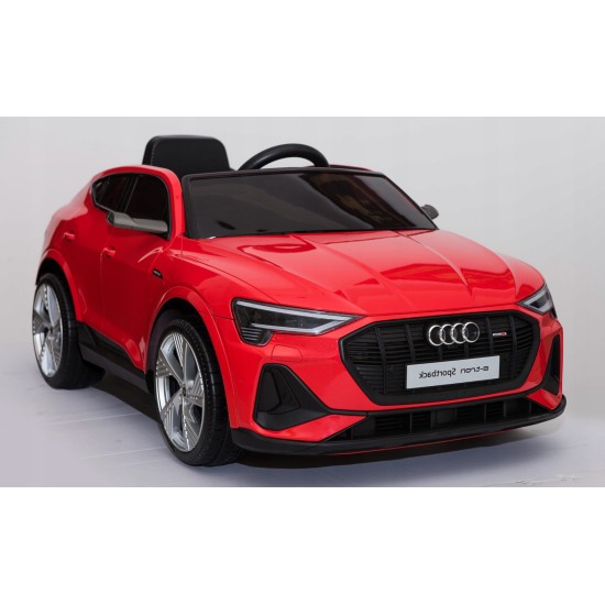 Elektromobilis vaikams Audi E- Tron QLS-6688, 4x4, raudonas