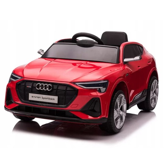 Elektromobilis vaikams Audi E- Tron QLS-6688, 4x4, raudonas