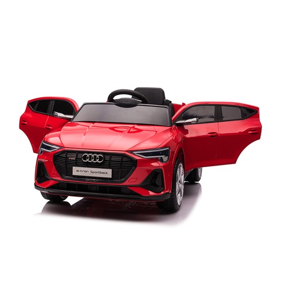 Elektromobilis vaikams Audi E- Tron QLS-6688, 4x4, raudonas