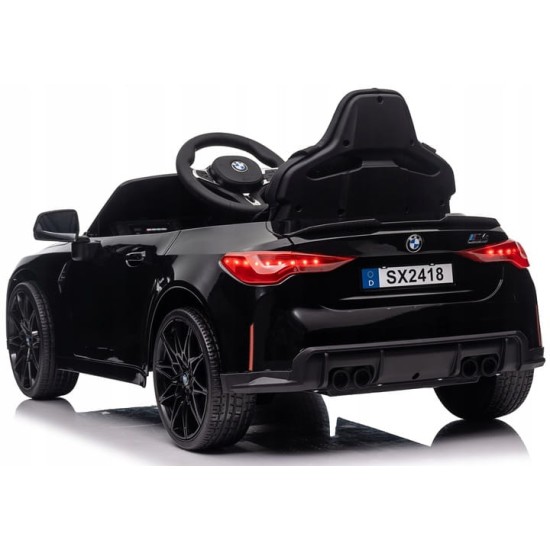 Elektromobilis vaikams BMW  M4, juodas