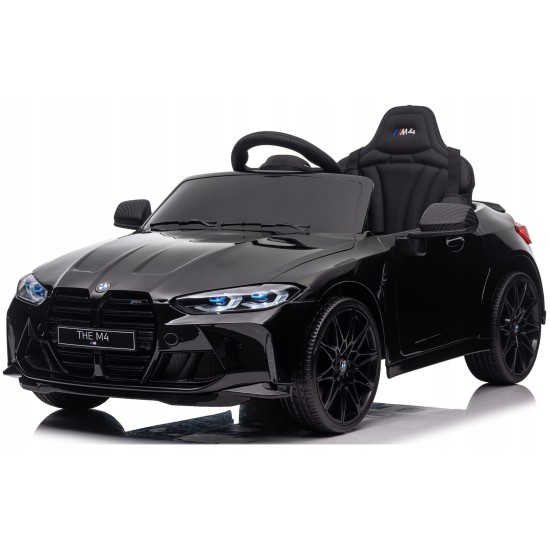 Elektromobilis vaikams BMW  M4, juodas