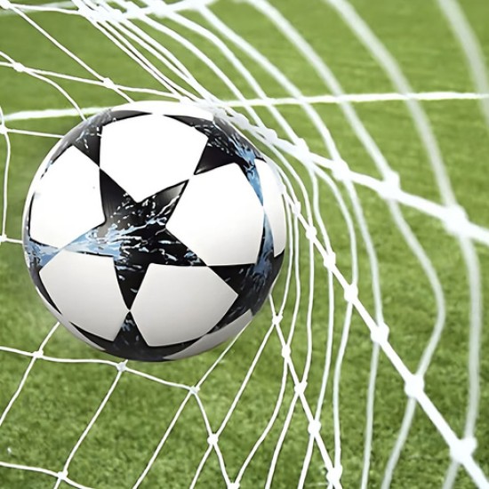 Futbolo vartų tinklas 213x150x90 cm.