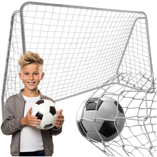 Futbolo vartų tinklas 213x150x90 cm.