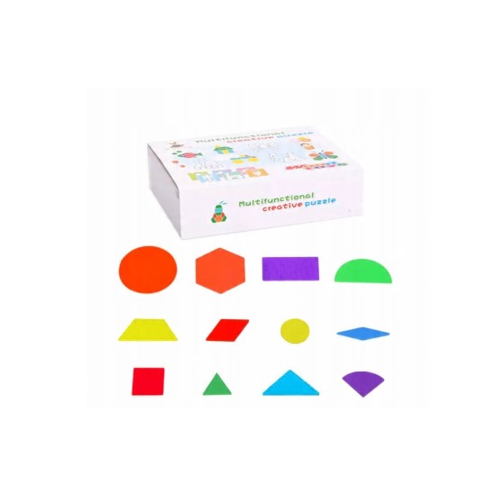 Mokomoji Montessori magnetinė dėlionė 
