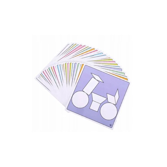 Mokomoji Montessori magnetinė dėlionė 