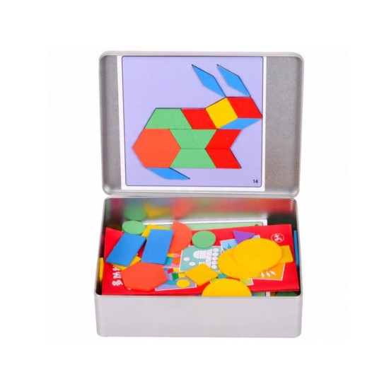 Mokomoji Montessori magnetinė dėlionė 