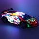 RC lenktyninis automobilis su nuotolinio valdymo pultu, raudona