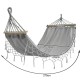 Pakabinamas hamakas 200 x 150 cm.