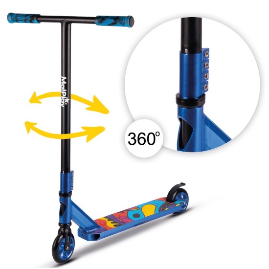 Paspirtukas Scooter 105mm ABEC9, Blue