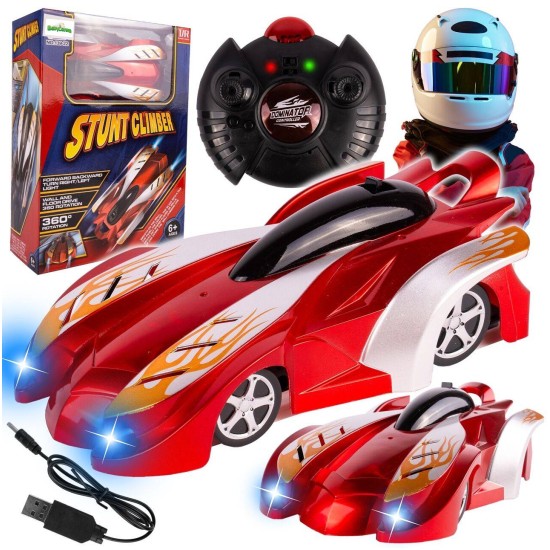 RC Nuotoliniu būdu valdomas sportinis automobilis važiuojantis ant sienų„Top Speed“