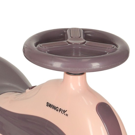 Svingis su LED ratukais ir rankena, Violetinės spalvos