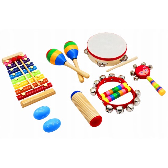 Vaikiškų muzikos instrumentų rinkinys 