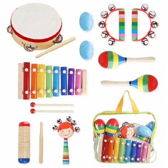 Vaikiškų muzikos instrumentų rinkinys 