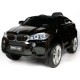 Vienvietis vaikiškas elektromobilis BMW X6M,  Juodas