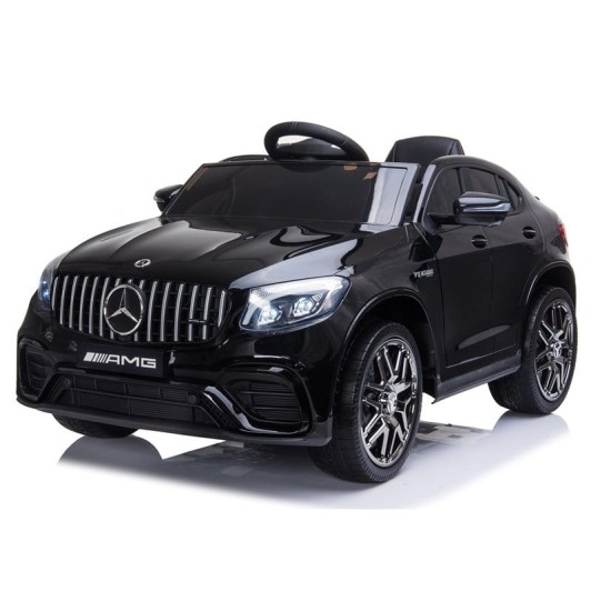 Vienvietis vaikiškas elektromobilis Mercedes Benz GLC 63S  4x4, Juodas
