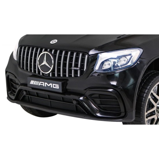Vienvietis vaikiškas elektromobilis Mercedes Benz GLC 63S  4x4, Juodas