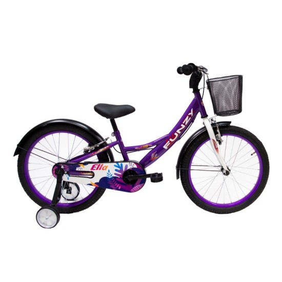 Dviratis FUNZY ELLA 20 (VIOLETINĖ/BALTA) 