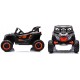 Elektromobilis vaikams Buggy UTV NEL-901 Black 4x4, Juodas