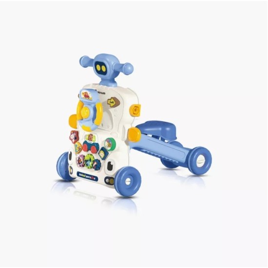 Daugiafunkcinis stumdukas paspirtukas kūdikiams 5in1, Blue