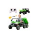 Dvivietis vaikiškas elektromobilis Farmer Truck, žalias 4x4 300 W