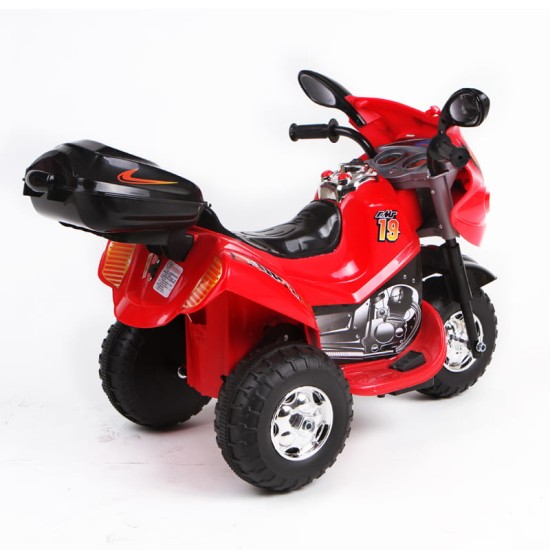 Elektrinis motociklas hl238 Raudonas