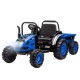 Elektrinis traktorius su priekaba Farmer, Blue