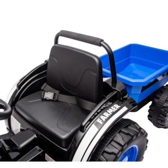 Elektrinis traktorius su priekaba Farmer, Blue
