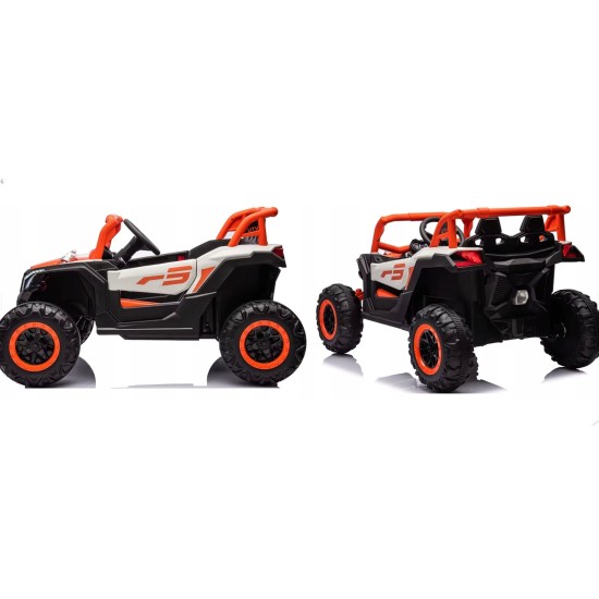 Elektromobilis vaikams Buggy UTV NEL-901 Orange 4x4, oranžinis