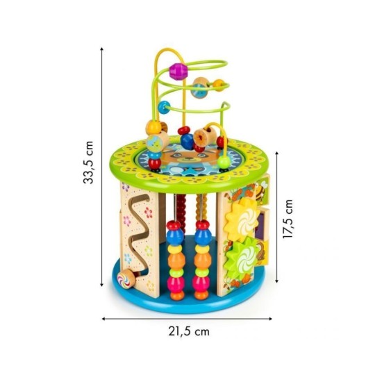 Ergoterapinis medinis lavinamasis kubas - 11in1