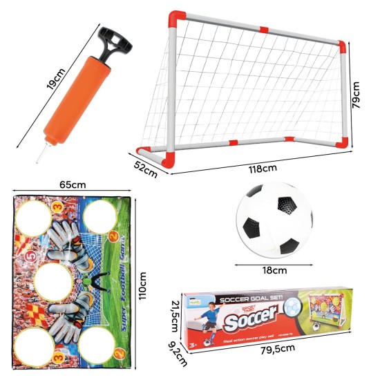 Futbolo vartų rinkinys vaikams Soccer