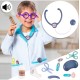 Gydytojos rinkinys su vežimėliu "Medical Cart"