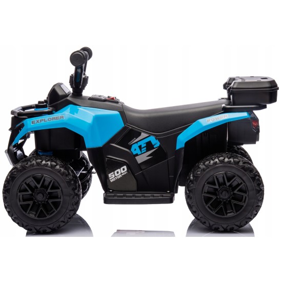 Mėlynas akumuliatorinis keturratis GTS1155