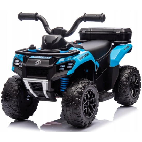 Mėlynas akumuliatorinis keturratis GTS1155