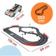 Automobilių trasa Top Turbo, 300 cm, 2 LED automobiliai, 2 valdikliai