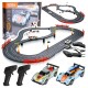 Automobilių trasa Top Turbo, 300 cm, 2 LED automobiliai, 2 valdikliai