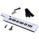 Elektroninis keyboardas vaikams su mikrofonu ir dirželiu, 37 klavišai