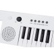 Elektroninis keyboardas vaikams su mikrofonu ir dirželiu, 37 klavišai