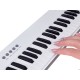 Elektroninis keyboardas vaikams su mikrofonu ir dirželiu, 37 klavišai