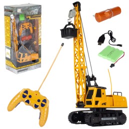 Nuotoliniu būdu valdomas statybinis kranas RC, 50 cm
