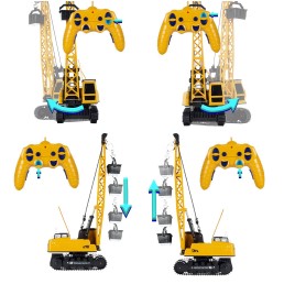 Nuotoliniu būdu valdomas statybinis kranas RC, 50 cm