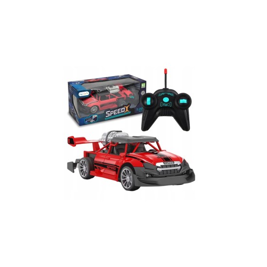 RC automobilis 1:20 su šviesomis, garais ir garsu